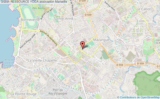 plan association Ressource Yoga Marseille 8