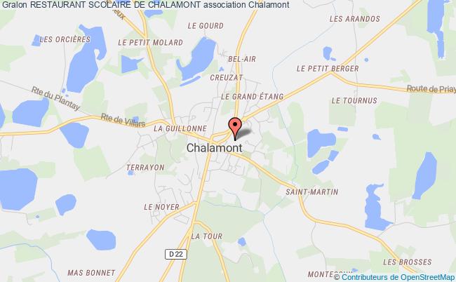 plan association Restaurant Scolaire De Chalamont Chalamont
