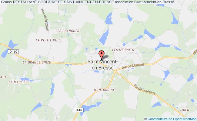 plan association Restaurant Scolaire De Saint-vincent-en-bresse Saint-Vincent-en-Bresse