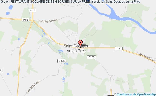 plan association Restaurant Scolaire De St-georges Sur La Pree Saint-Georges-sur-la-Prée