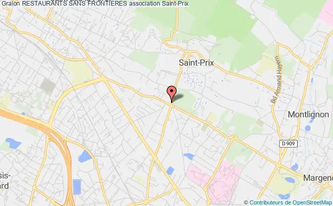 plan association Restaurants Sans Frontieres Saint-Prix