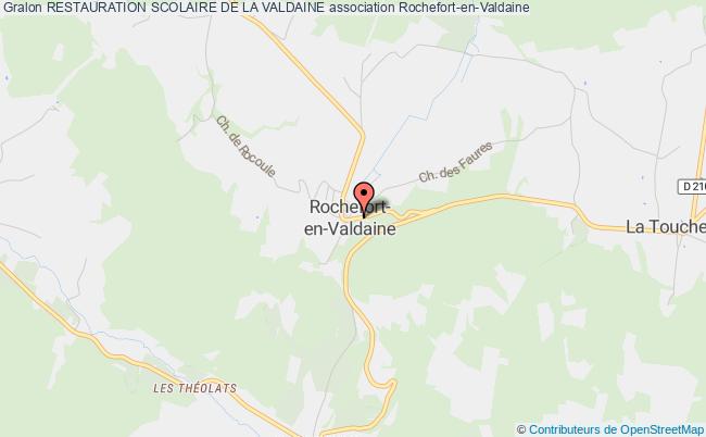 plan association Restauration Scolaire De La Valdaine ROCHEFORT EN VALDAINE