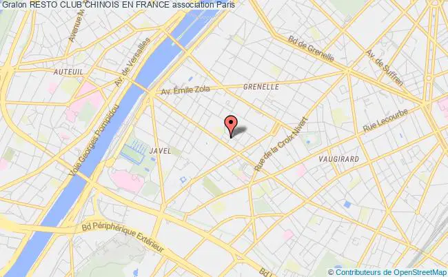 plan association Resto Club Chinois En France Paris
