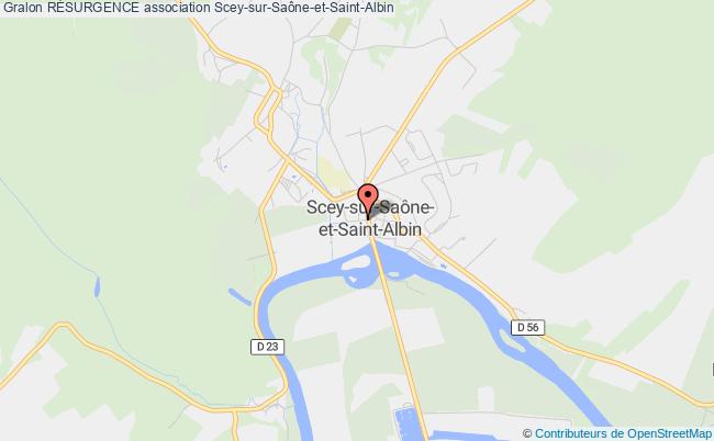 plan association RÉsurgence Scey-sur-Saône-et-Saint-Albin