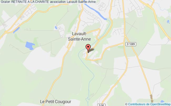plan association Retraite A La Charite Lavault-Sainte-Anne