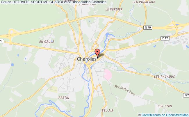 plan association Retraite Sportive Charolaise Charolles