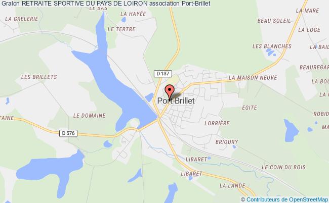 plan association Retraite Sportive Du Pays De Loiron Port-Brillet
