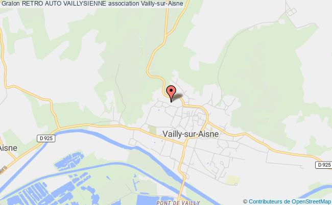 plan association Retro Auto Vaillysienne Vailly-sur-Aisne