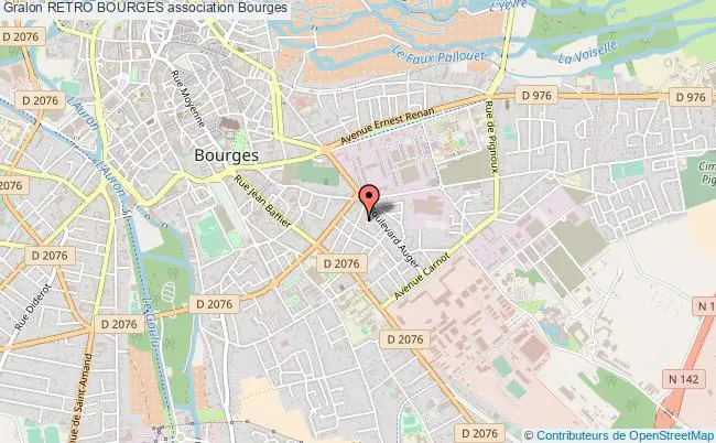 plan association Retro Bourges Bourges