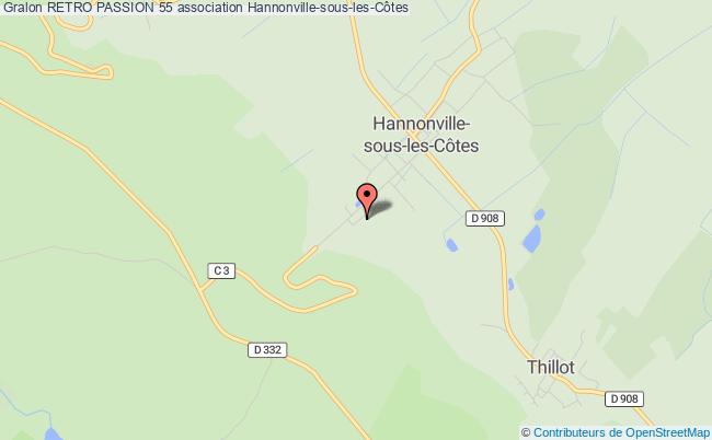 plan association Retro Passion 55 Hannonville-sous-les-Côtes