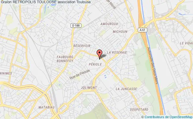 plan association Retropolis Toulouse Toulouse