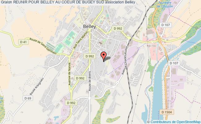 REUNIR POUR BELLEY AU COEUR DE BUGEY SUD