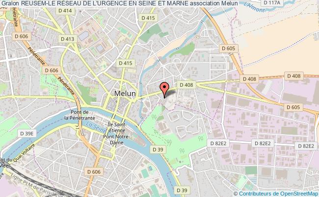 plan association Reusem-le RÉseau De L'urgence En Seine Et Marne Melun