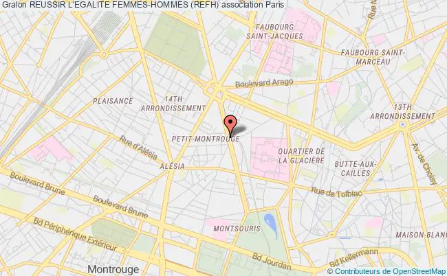 plan association Reussir L'egalite Femmes-hommes (refh) Paris