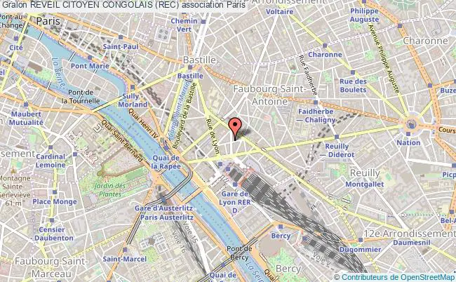 plan association Reveil Citoyen Congolais (rec) Paris
