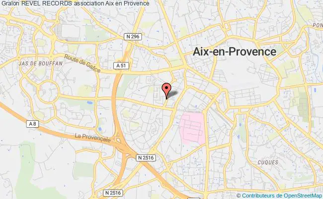 plan association Revel Records Aix-en-Provence
