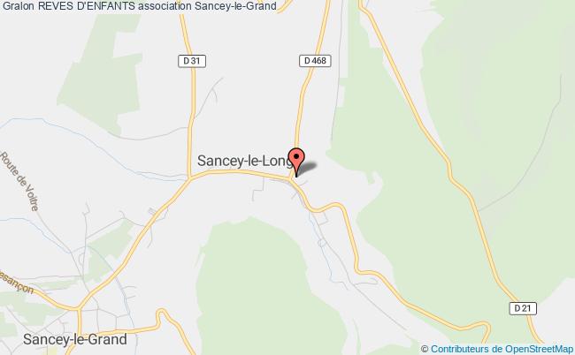 plan association Reves D'enfants Sancey-le-Long