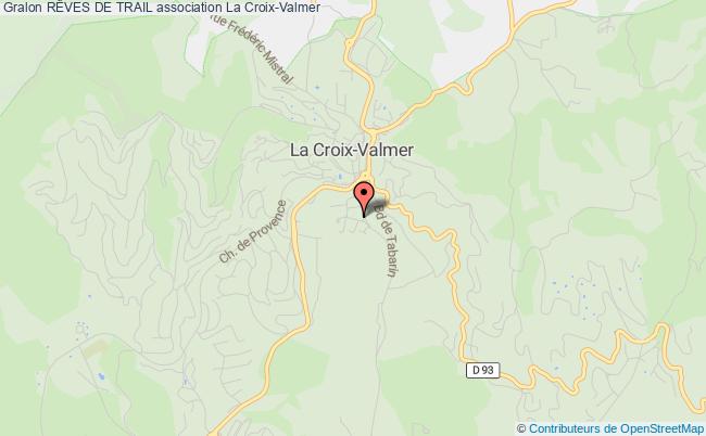 plan association RÊves De Trail La Croix-Valmer