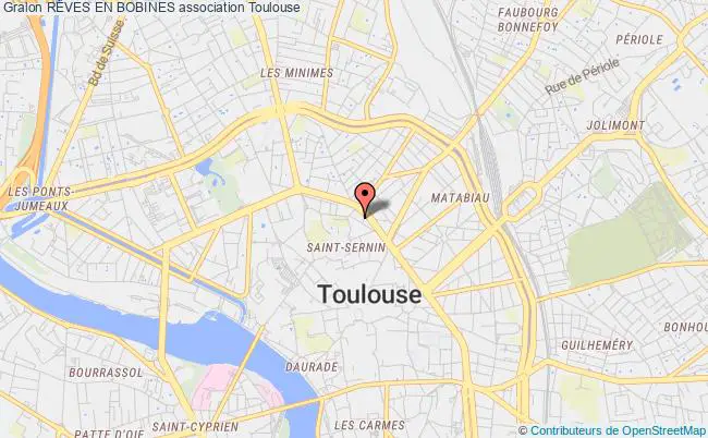 plan association RÊves En Bobines Toulouse