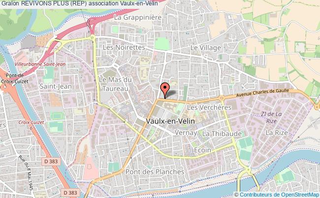 plan association Revivons Plus (rep) Vaulx-en-Velin