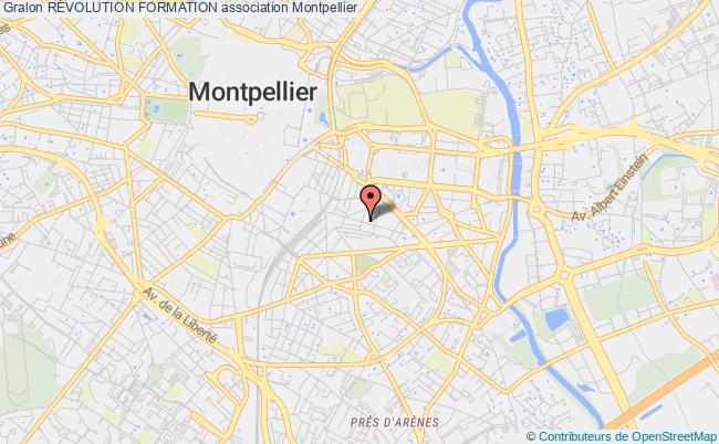 plan association RÉvolution Formation Montpellier