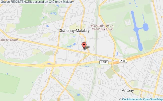 plan association Rexistences Châtenay-Malabry