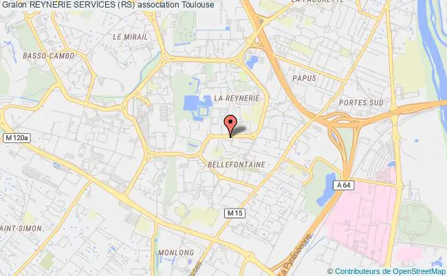 plan association Reynerie Services (rs) Toulouse Cedex