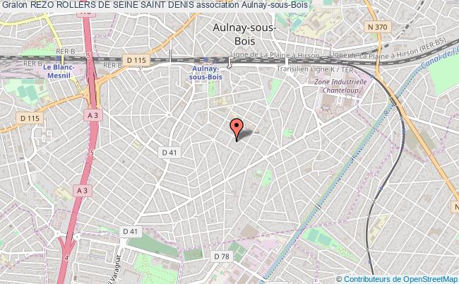 plan association Rezo Rollers De Seine Saint Denis Aulnay-sous-Bois