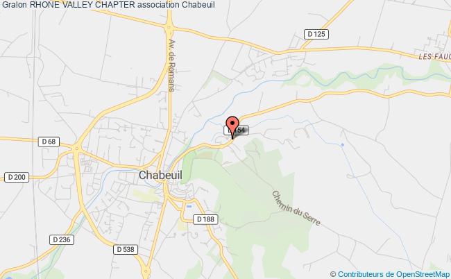 plan association Rhone Valley Chapter Chabeuil
