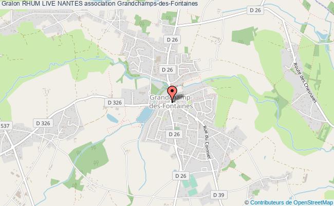plan association Rhum Live Nantes Grandchamp-des-Fontaines