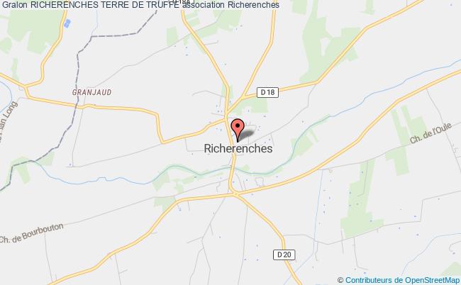 plan association Richerenches Terre De Truffe Richerenches