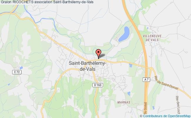 plan association Ricochets Saint-Barthélemy-de-Vals