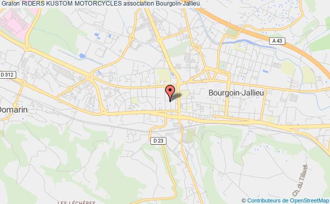 plan association Riders Kustom Motorcycles Bourgoin-Jallieu