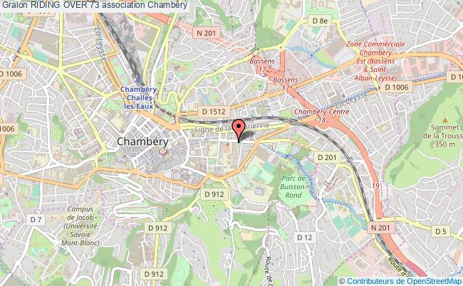 plan association Riding Over 73 Chambéry