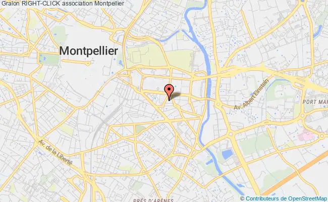 plan association Right-click Montpellier