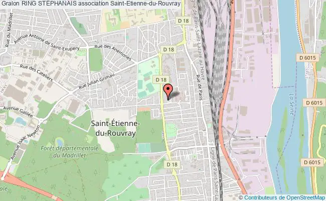 plan association Ring StÉphanais Saint-Étienne-du-Rouvray