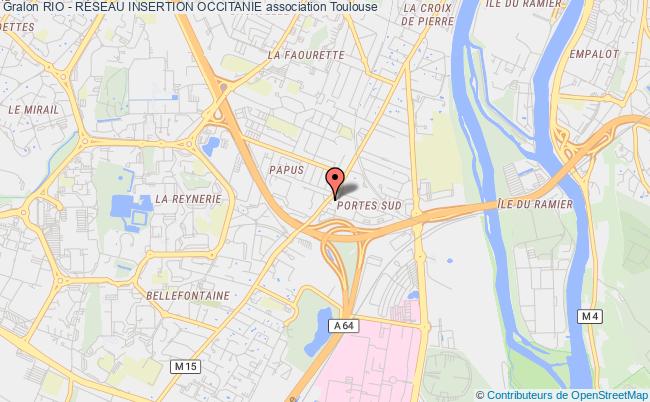 plan association Rio - RÉseau Insertion Occitanie Toulouse