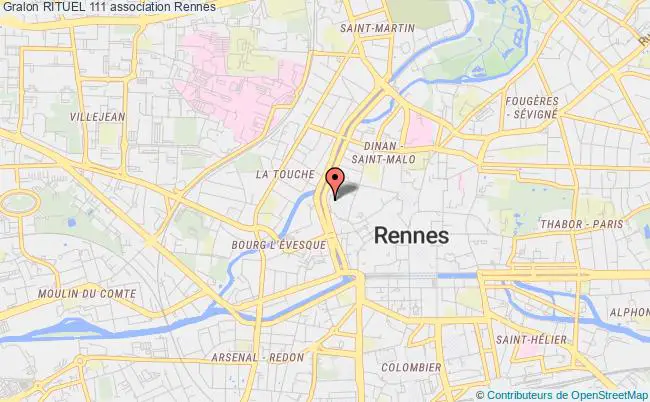 plan association Rituel 111 Rennes