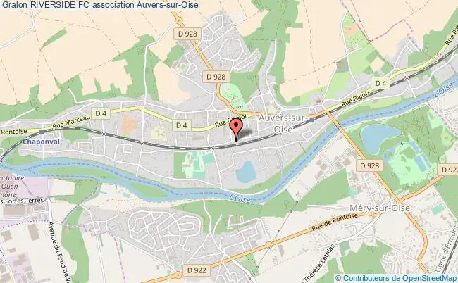 plan association Riverside Fc Auvers-sur-Oise