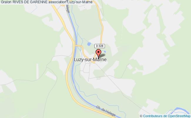 plan association Rives De Garenne Luzy-sur-Marne