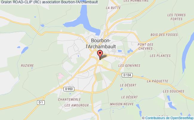 plan association Road-clip (rc) Bourbon-l'Archambault