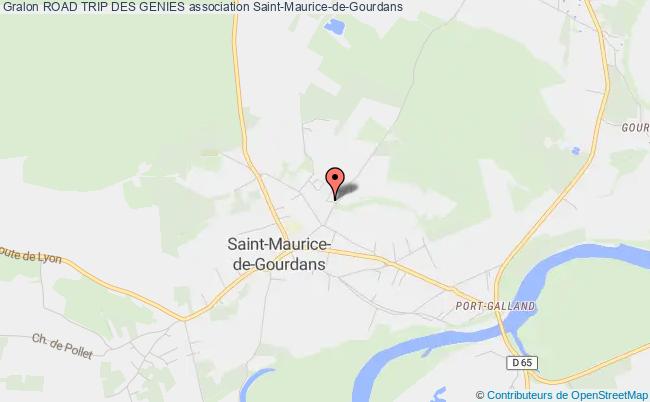 plan association Road Trip Des Genies Saint-Maurice-de-Gourdans