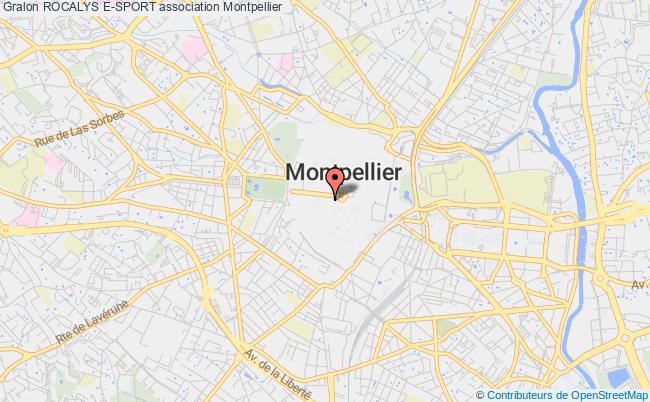 plan association Rocalys E-sport Montpellier