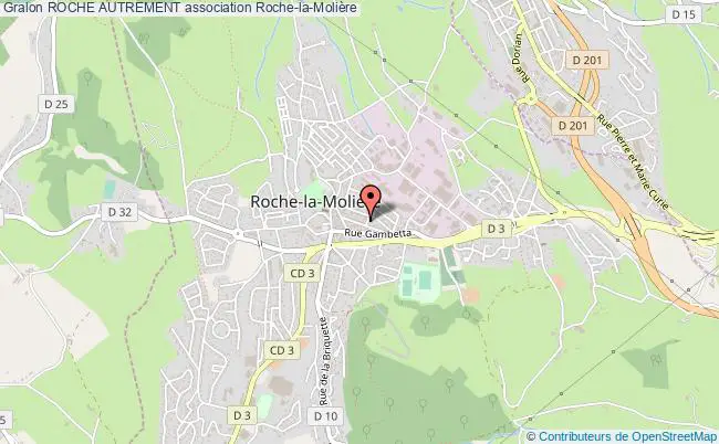 plan association Roche Autrement Roche-la-Molière