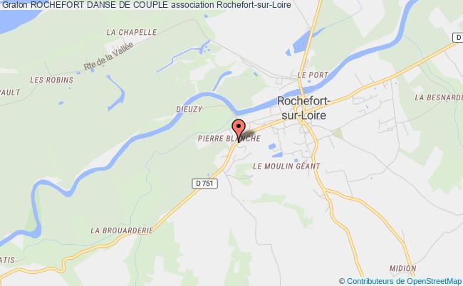 plan association Rochefort Danse De Couple Rochefort-sur-Loire
