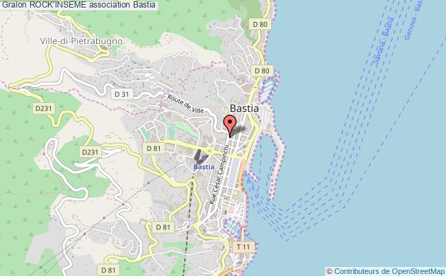 plan association Rock'inseme Bastia