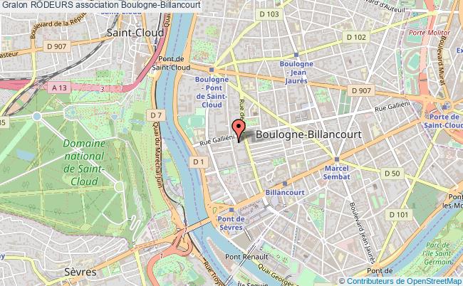 plan association RÔdeurs Boulogne-Billancourt