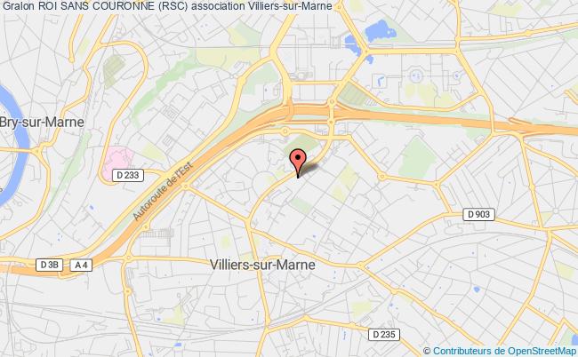 plan association Roi Sans Couronne (rsc) Villiers-sur-Marne