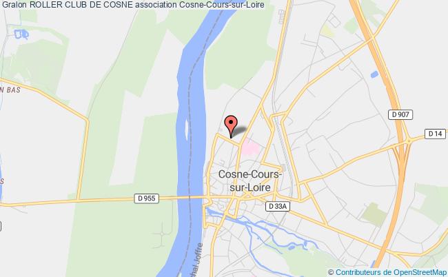 plan association Roller Club De Cosne Cosne-Cours-sur-Loire