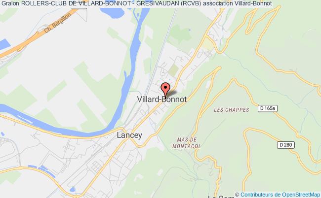 plan association Rollers-club De Villard-bonnot - Gresivaudan (rcvb) Villard-Bonnot